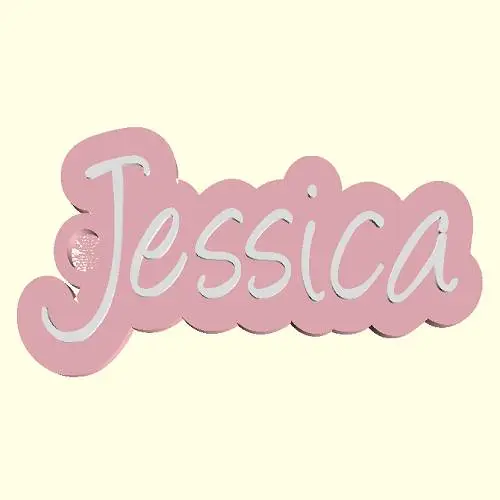 Jessica keychain - llavero
