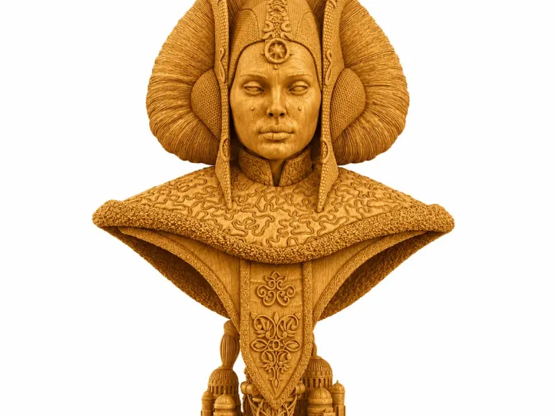 Princess Padme Portrait Bust