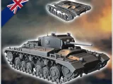 Valentine Mark Mk. VIIA infantry tank - miniatures ww2 vehic-0