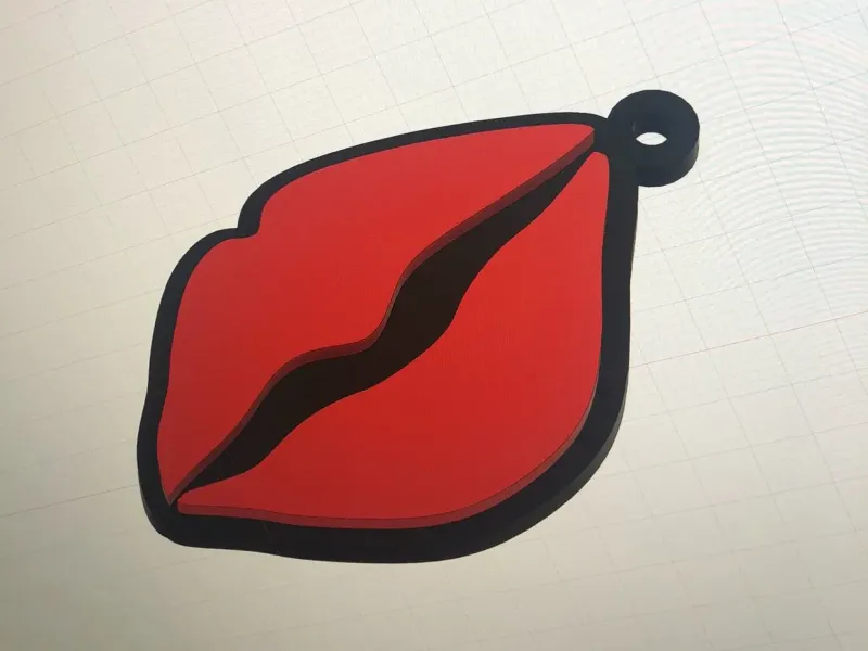 LIPPEN SLEUTELHANGER LLAVERO LABIOS
