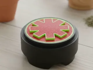 Red Hot Chili Peppers weed grinder by Aza