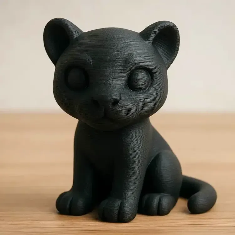Black Panther Cute Figure