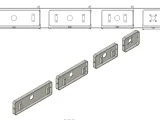 Distanziali aplique LED-8
