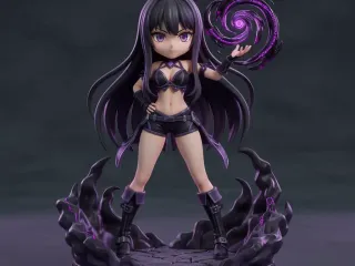 Vespera Void – Chibi Shadow Sorceress