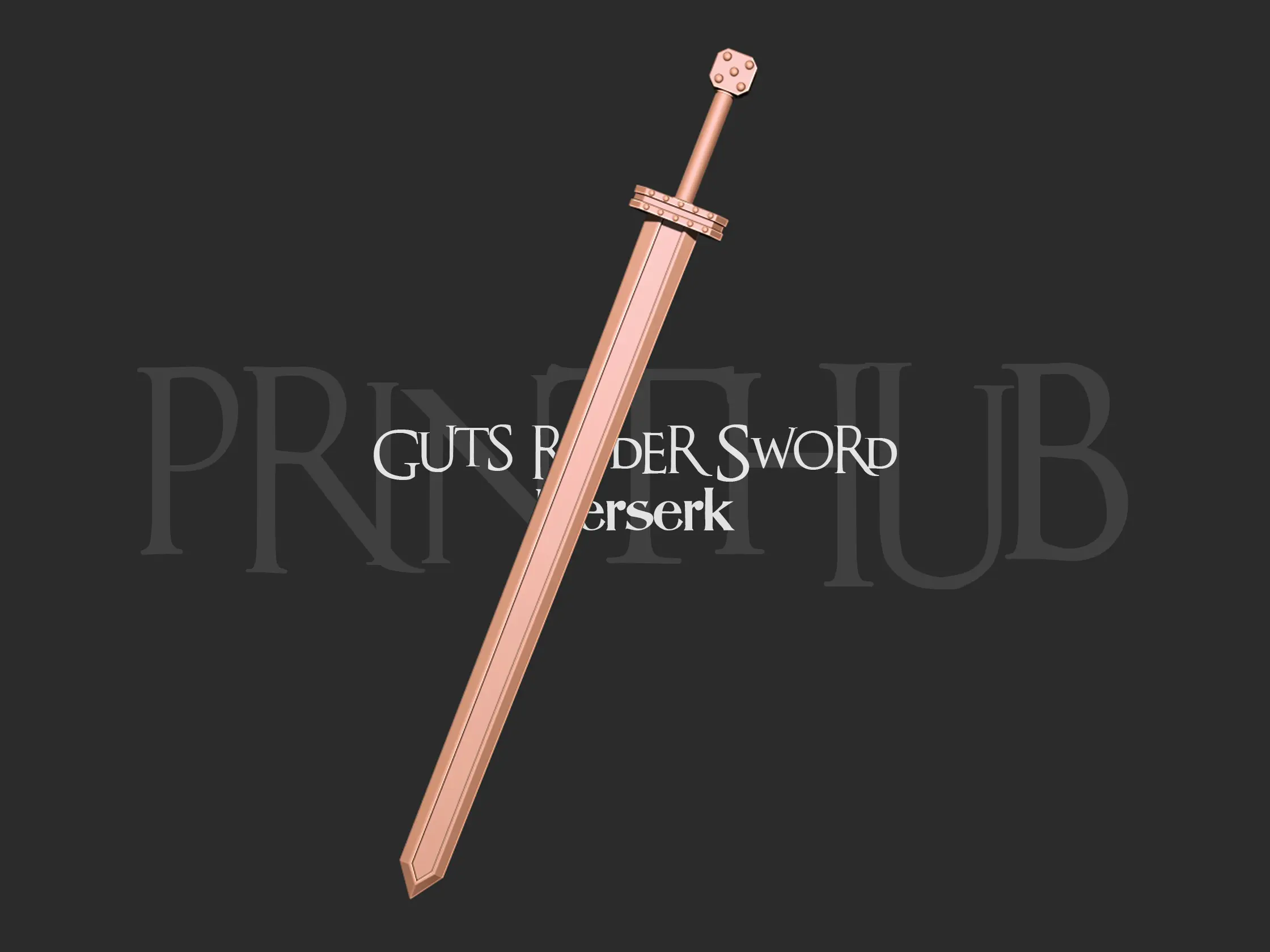Budella Raider Spada Cosplay Berserk