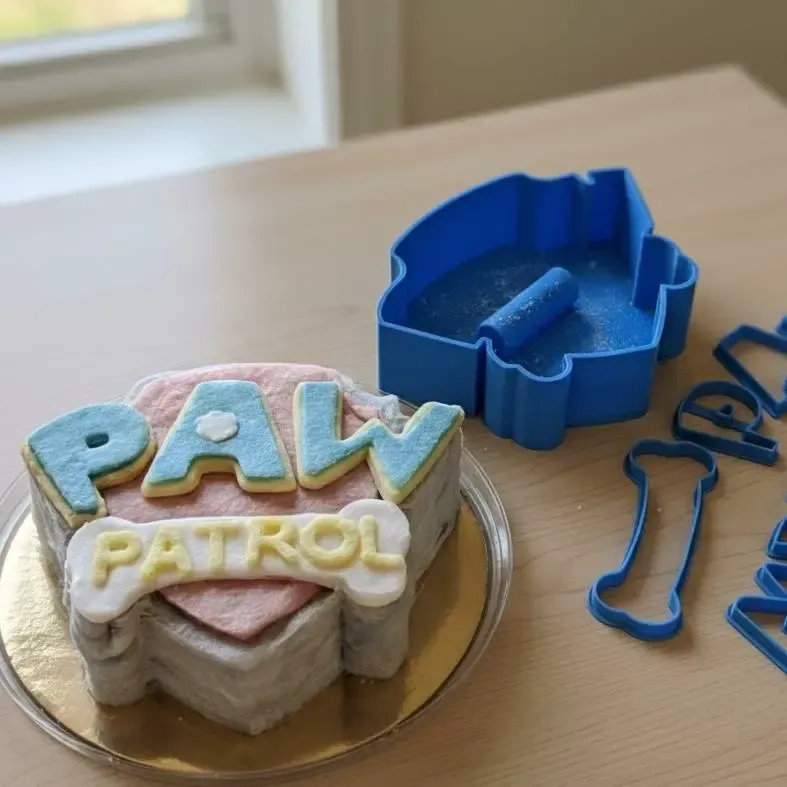 Presse Paw Patrol en barbe à papa