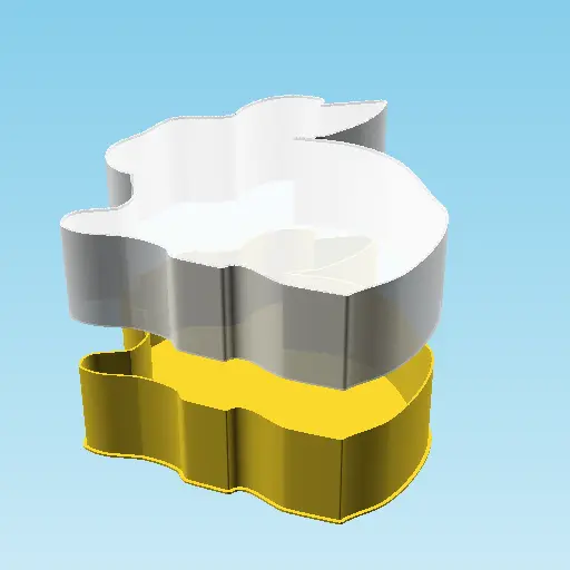 Rabbit 004F, nestable box (v2)