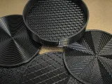 Infill Pattern Coasters with Caddies for 4, 6 or 8-0