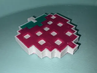 Pixel Strawberry - Pacman