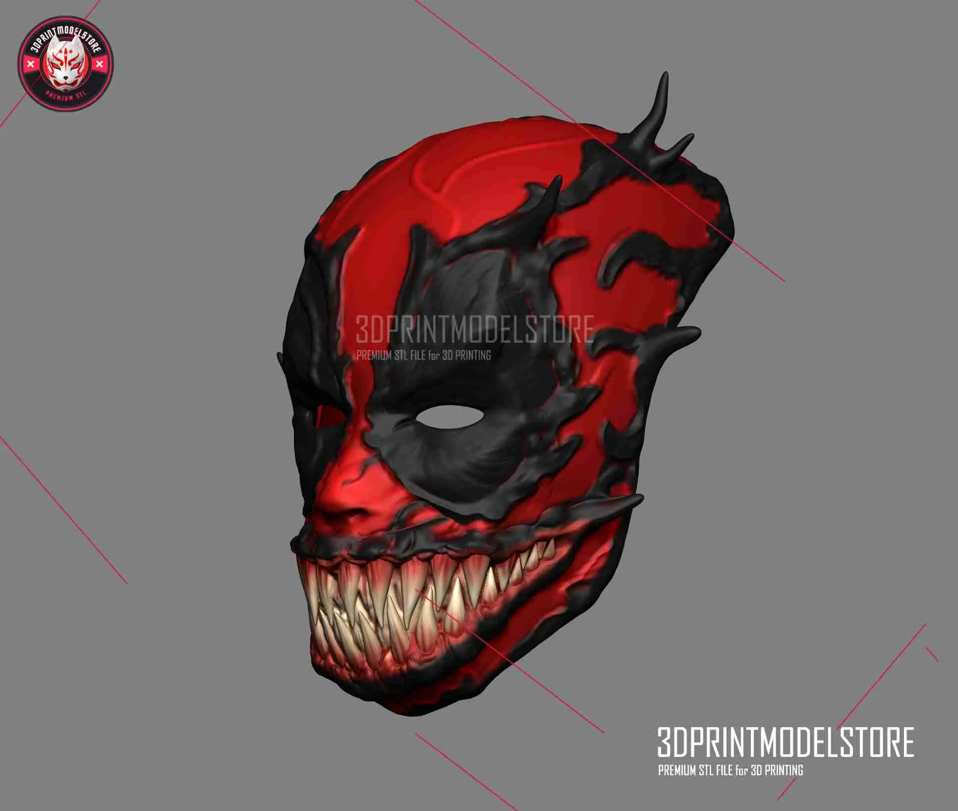 Deadpool Venom Mask Marvel Cosplay Halloween Costume