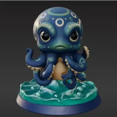 🐙 アビスリング・オクト – 可愛らしい深海の生物