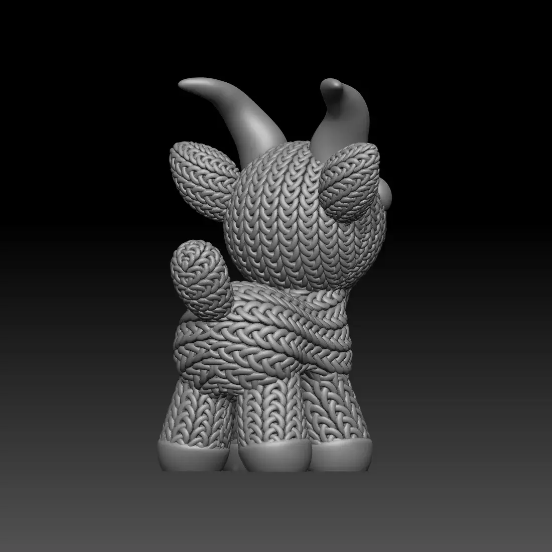 Knitted Goat