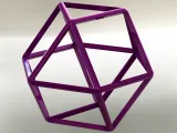 Wireframe Shape Cuboctahedron-0