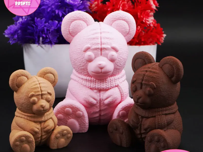 Polar Bear Teddy  (No Supports)