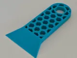 Safe Print Removal Scraper | No-Scratch Spatula-0