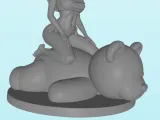 RIDING TEDDY BEAR -1