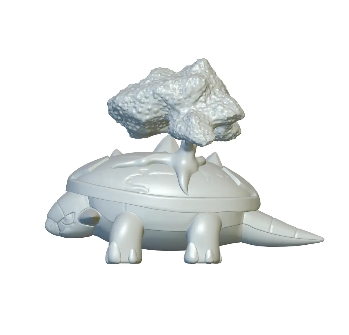 Pokemon Torterra #389 - ¡Listo para imprimir en 3D!