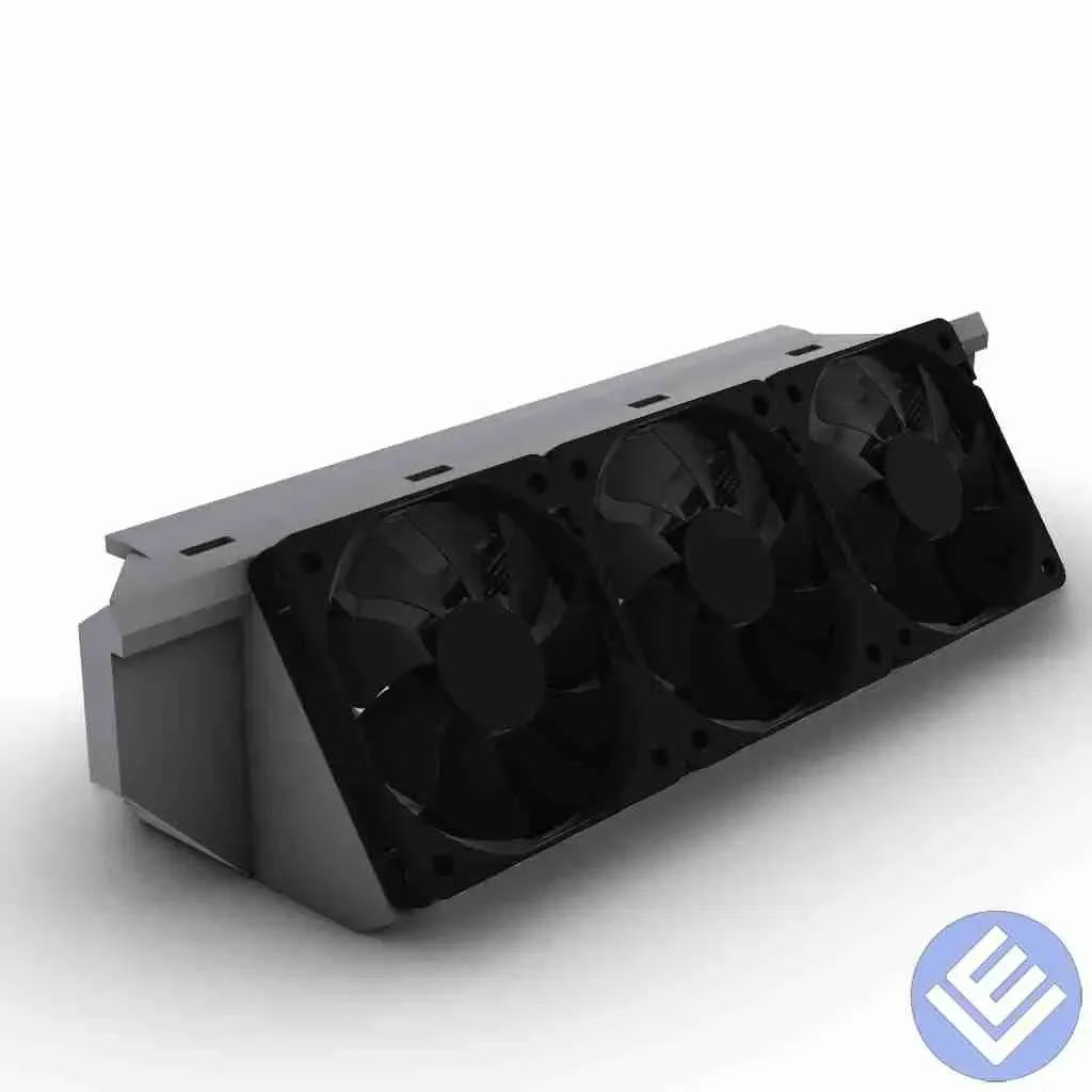 AUX FAN FOR ENDER 3 S1 WITH LED LIGHT - P1M2