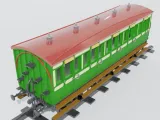 Cambrian Railways Third Class Carriage Replica-4