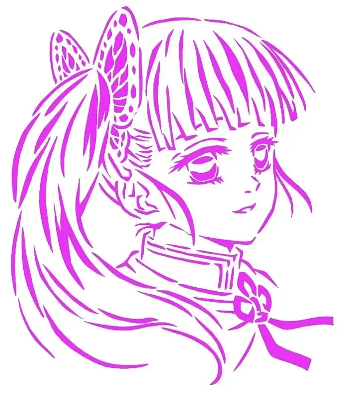 Kanao Tsuyuri stencil 2