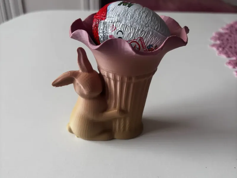 Easter bunny egg holder