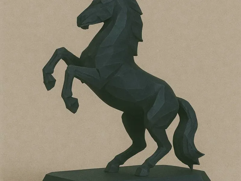 CF Horse - Appaloosa Neighing