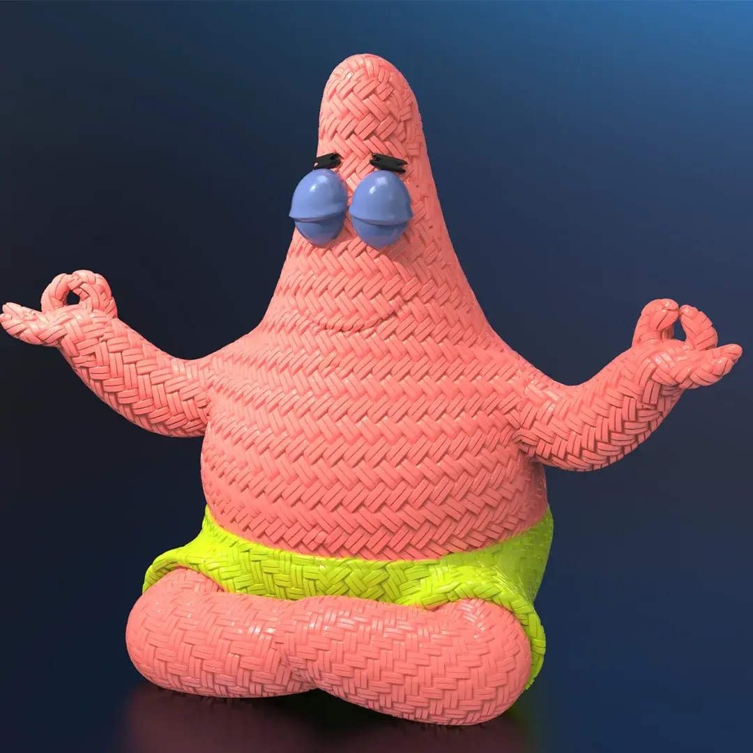 WOVEN PATRICK STAR