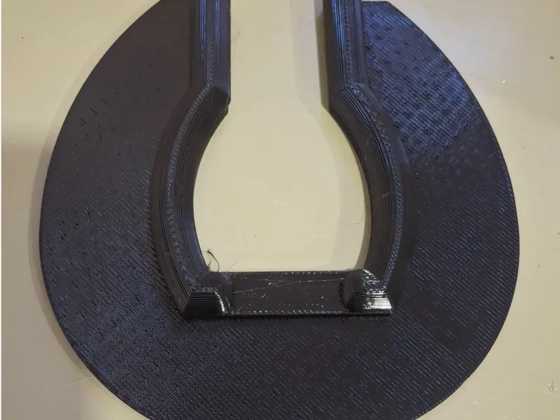 Hinteres Schneepad für Pferde