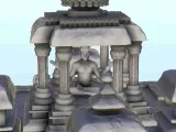 Indian temple with Shiva statues 15 - miniatures warhammer t-6