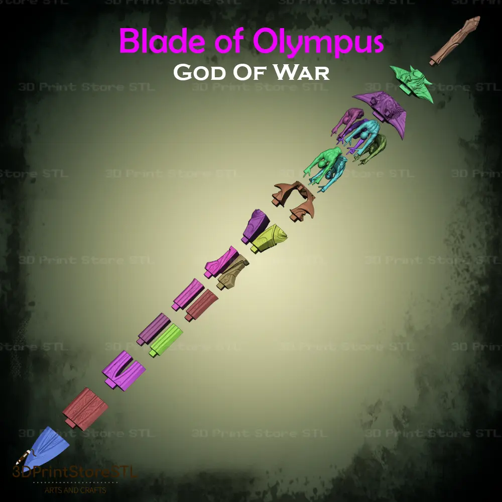 Blade Of Olympus Cosplay God of War - STL File