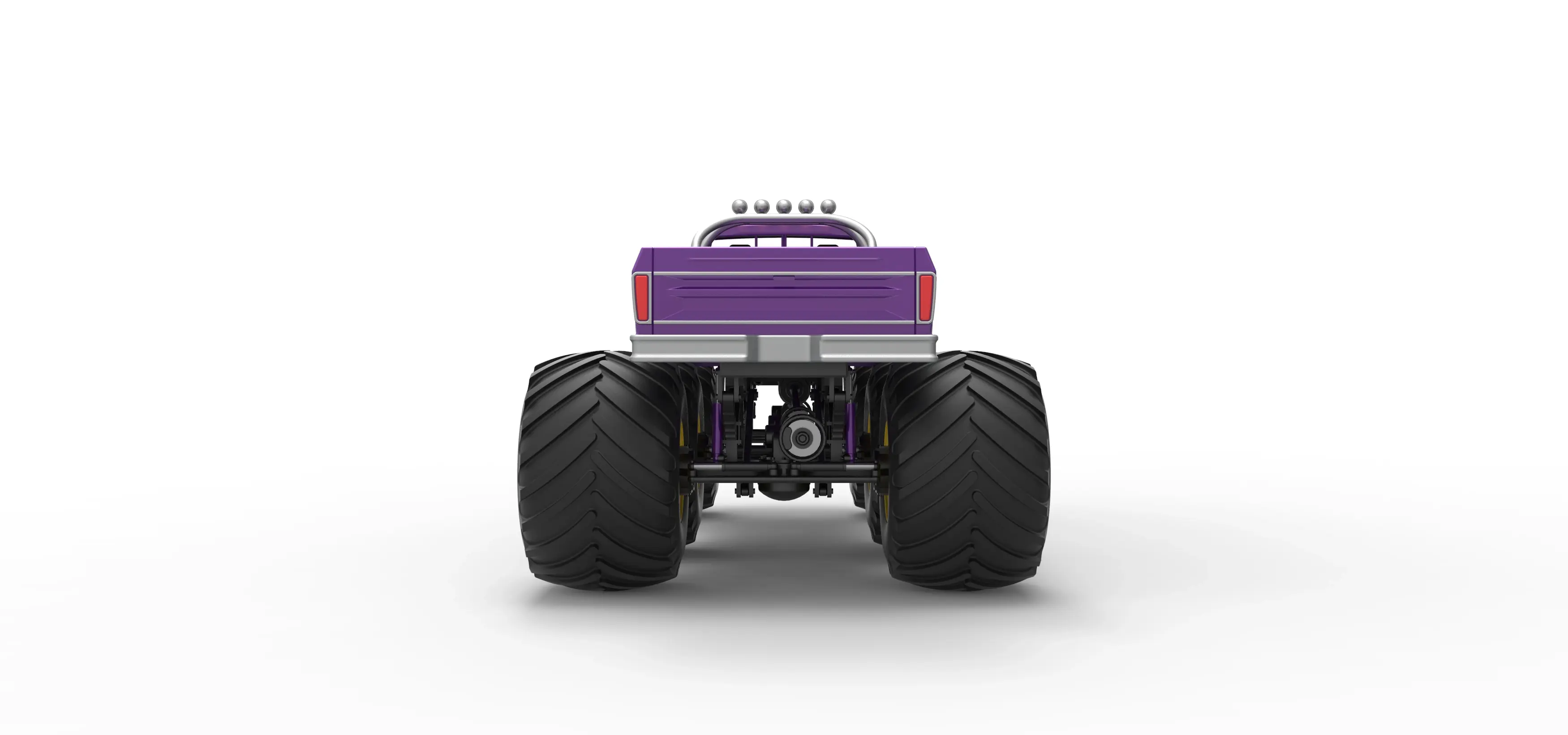 Monster Truck 6x6 concept Version 2 Scale 1:25