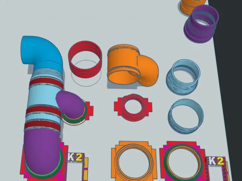 K2 Exhaust to 4in dryer hose