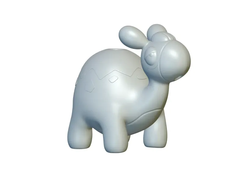 Pokemon Numel #322 - Ready for 3D Printing!