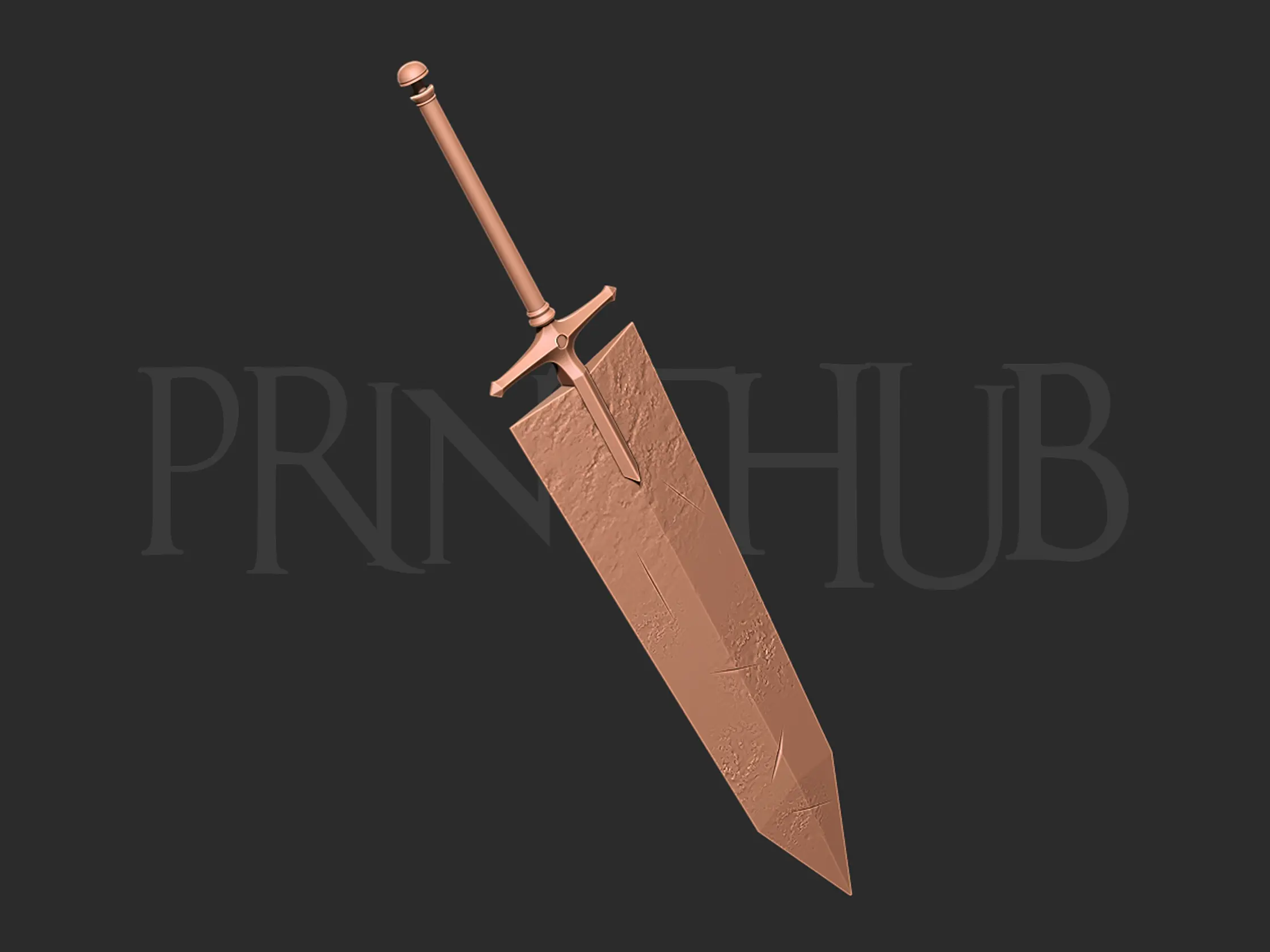 Espada Asta Caçadora de Demónios - Arma Black Clover
