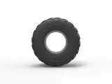 Monster Jam tire 24 Scale 1:25-4