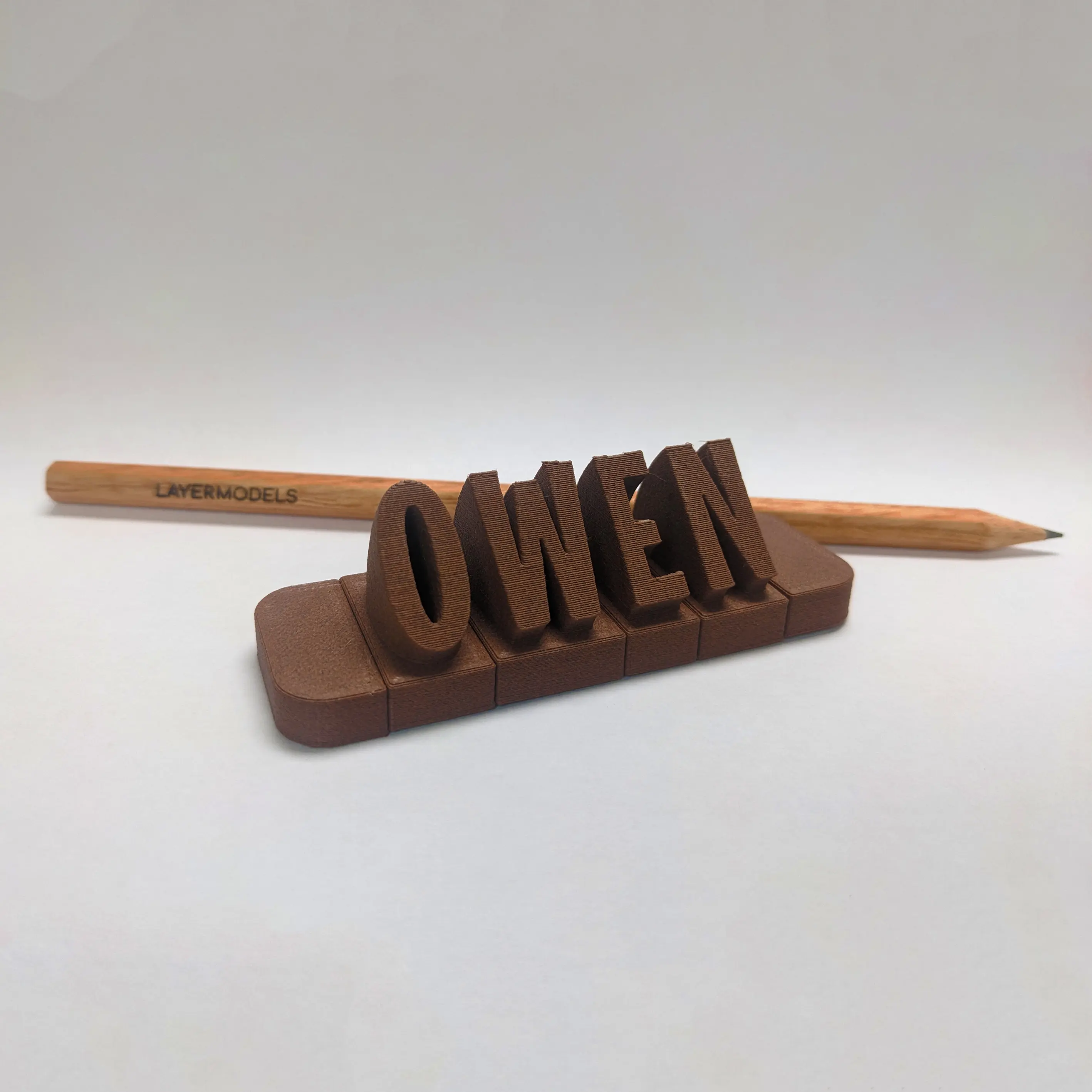 nome 3D da lettere - Cartoon Font