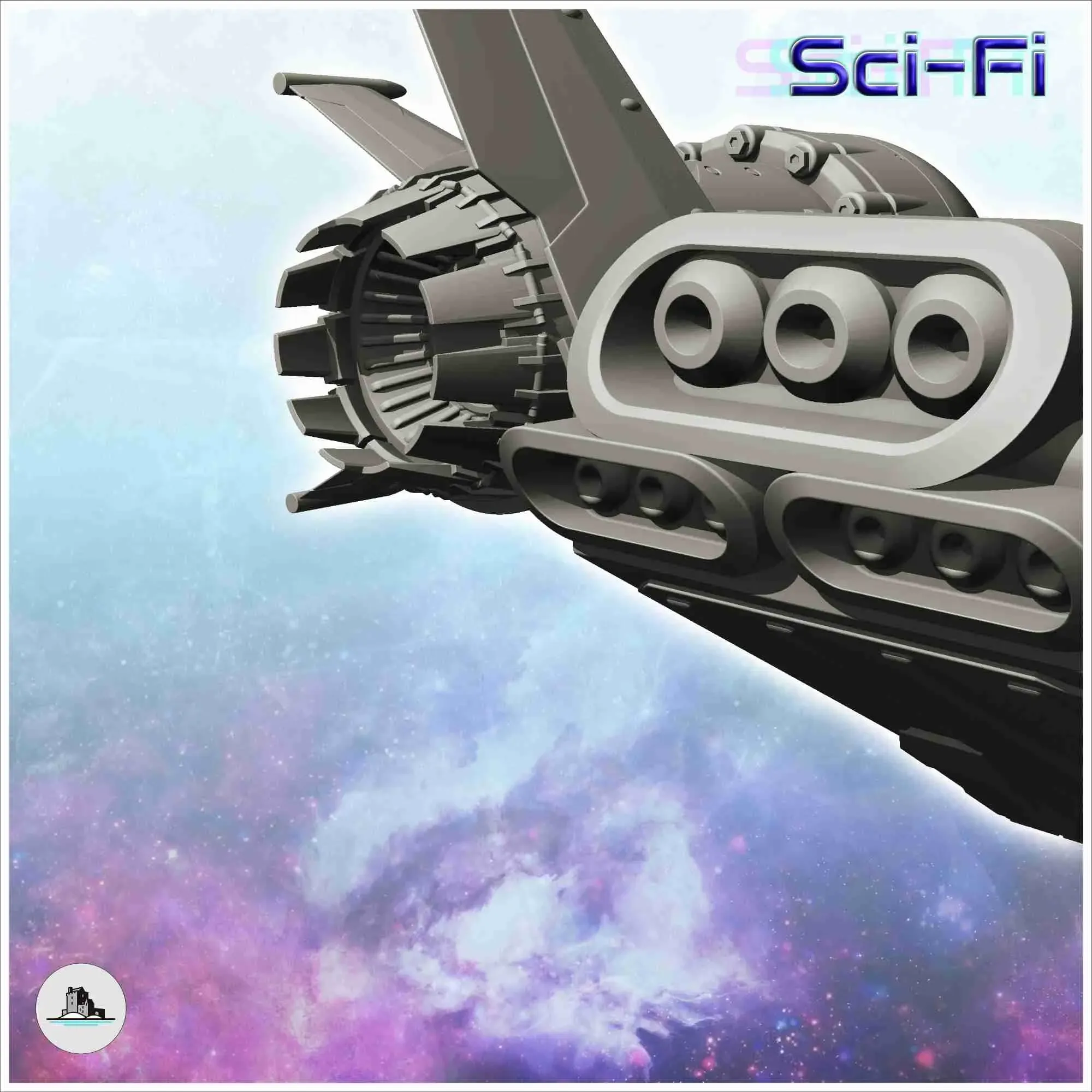 Mercurialis spaceship (40) - sci-fi science fiction future 4