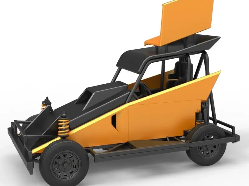 New Zealand Ministock car Version 2 Scale 1:25