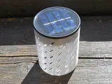 Simple Solar LED Table Lamp with Spiral Light Points-4