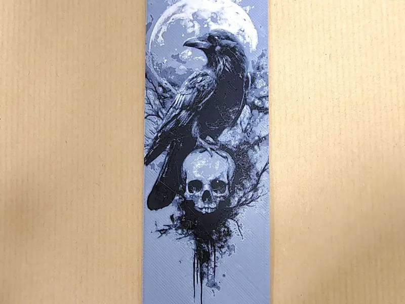 Raven bookmark