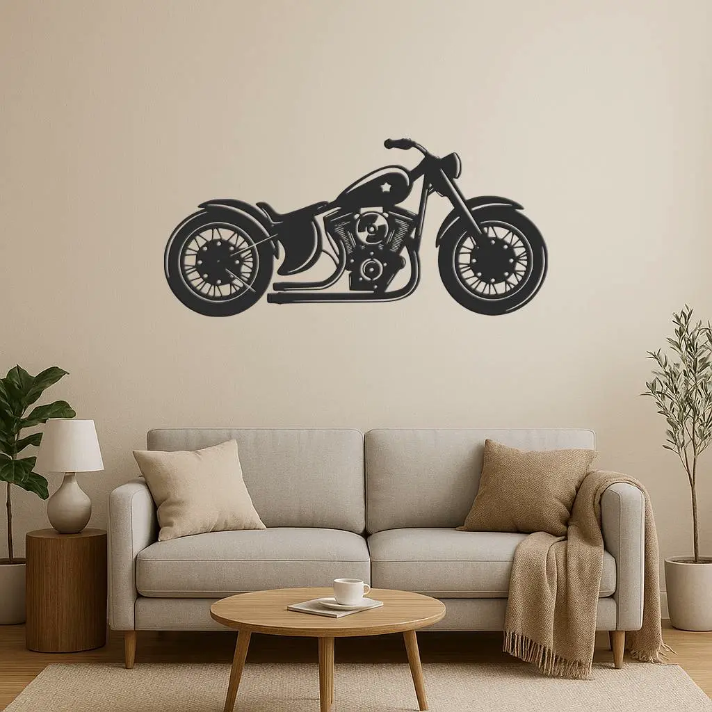 Motorcycle Wall Art – Classic Ride