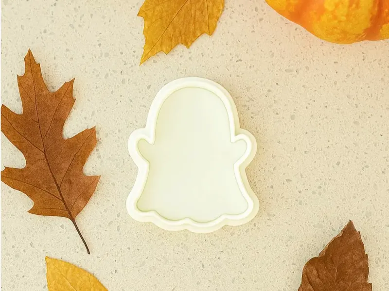 Stampino per biscotti a forma di fantasma di Halloween