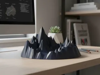 Low Poly Mountain Terrain