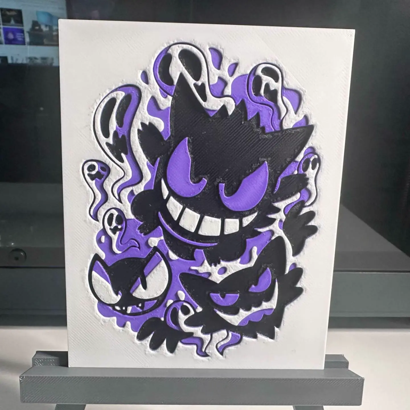 Hueforge Trío Pokémon [Gastly - Haunter - Gengar]