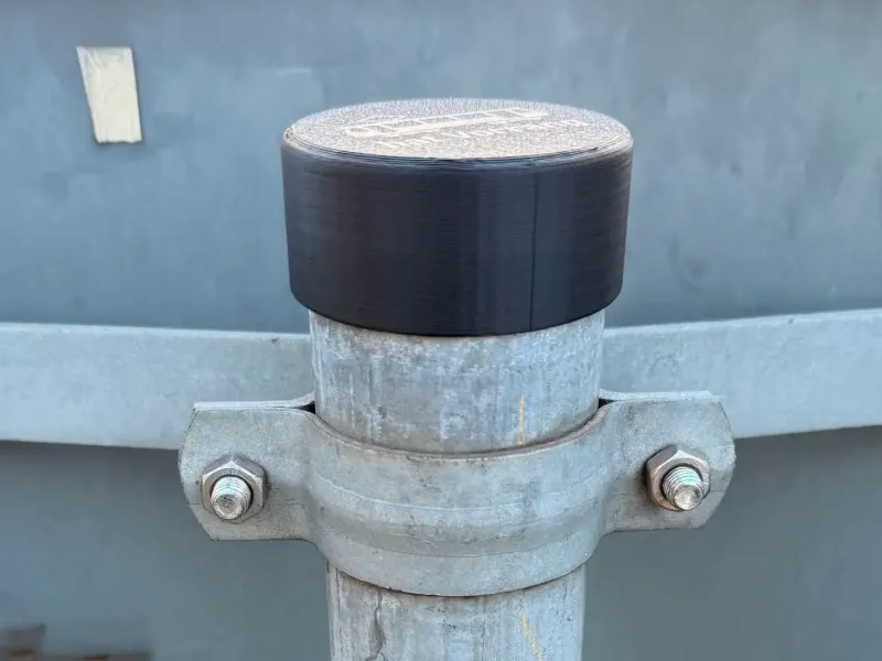Geocaching Pfostenkappe für 60mm Pfosten - Stabile Version!