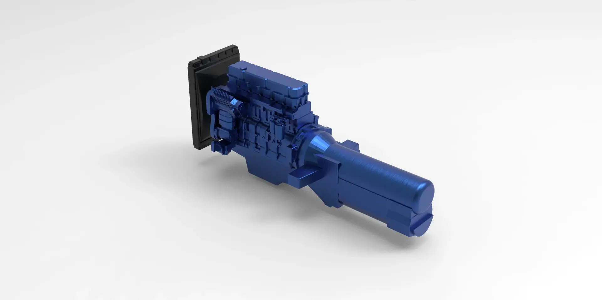 Ücretsiz 3D yazdırılabilir model ENGINE eski Kamyon Ücretsiz 3D baskı modeli