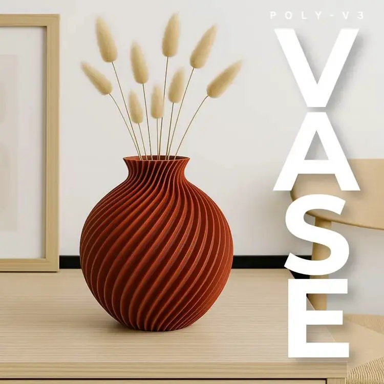 Poly-V3 Vase