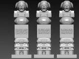 TIKI TOTEM - CLEVELAND BROWNS STATUE - 3D PRINT - CNC-2