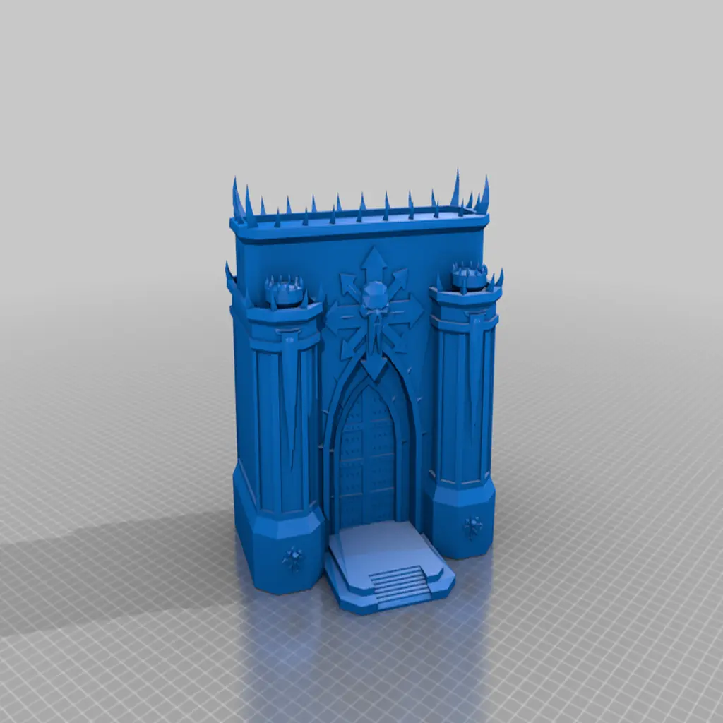 chaos gate fortress wall - terrain