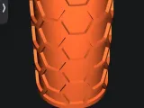 Embosser Roller - Hex-0